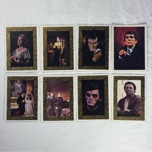 8 Vintage 1993 Dark Shadows Trading Cards